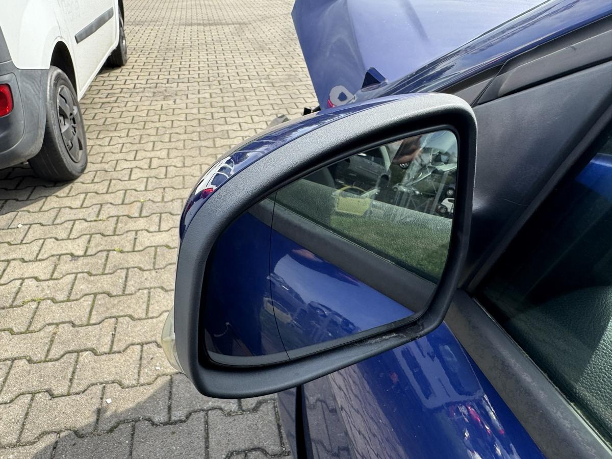 Ford Focus 3 original Au&szlig;enspiegel links Indic Blau elektrisch verstellbar beheizt Bj.2014
